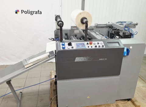 KOMFI Amiga 52 A, automatic laminator, hot foil